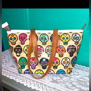 CONSUELA SUGAR SKULL TOTE!